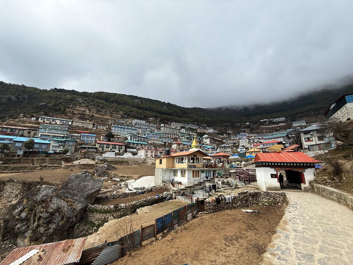 Namche Bazaar - die Hauptstadt der Sherpa