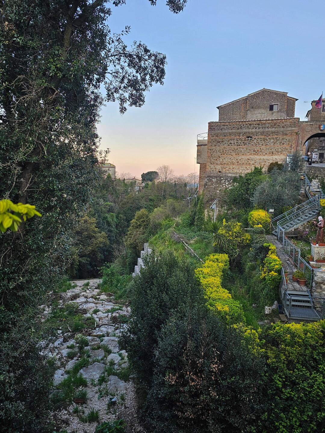 As I left Cori. No water in the waterway