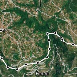 Bomerano to San Lazzaro walking route