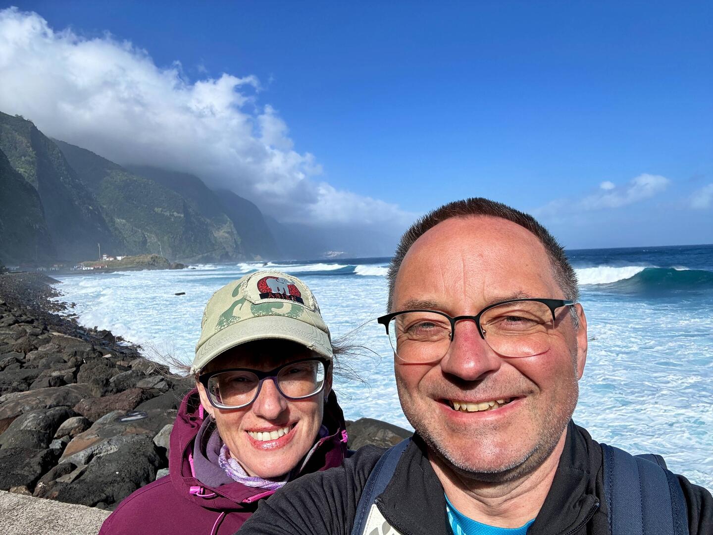 Am Strand von Sao Vicente
