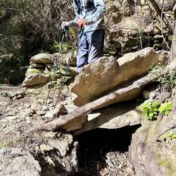 Under a barranco