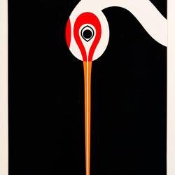 Poster for Nihonshu (Japanese sake) ... by N. Kazumasa — Graphic Japan Exhibition.