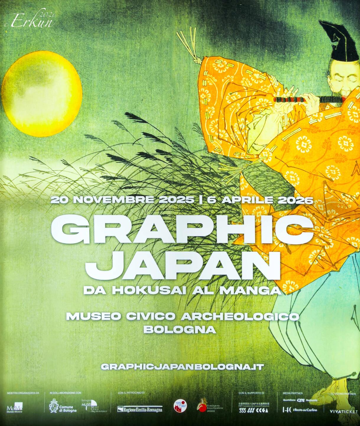 This temporary exhibition briefly took us to Japan today — Bologna, Italy.