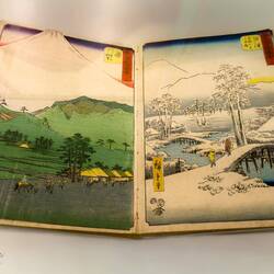 Hara. View of Mount Fuji & Ashitakayama (Famous Places along the 53 Stations of the Tōkaidō).