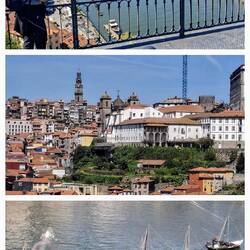 Uitzicht vanaf de brug