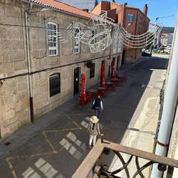 View from Pension balcony