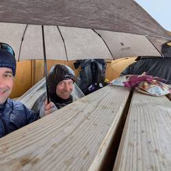 Beweisfoto, das wir gerade so, einer nicht wirklich Lebensbedrohlichen Situation entkommen sind 😅