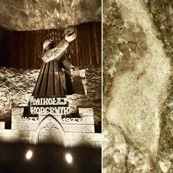 Decken, Wände, Statuen, oftmals sogar der Fussboden, alles aus Salz!