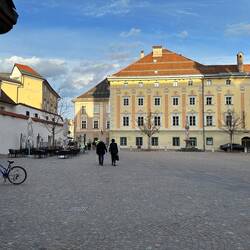 Blick aus dem Innenhof raus