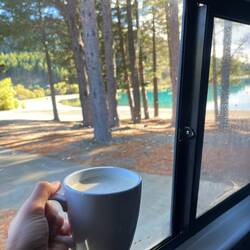 Am Morgen mal kurz Sonnenschein am See 🤩