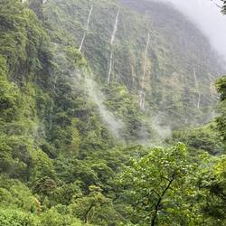 WATERFALLS GALORE- in the rain, of course