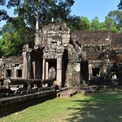 Entrance to Bantenay Kdei - built in 12th century