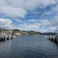 Nach einem spontanen Nachmittagspaziergang mit Philipp habe ich den Sonntagabend mit Leila verbracht