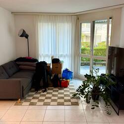 Die letzten beiden Nächte habe ich auf meinem Sofa geschlafen.