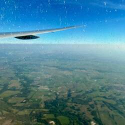 kurz vor der Landung