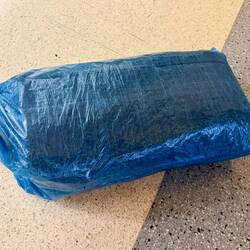 Ich war sehr erleichtert, als ich meinen Rucksack auf dem Förderband gesehen habe.