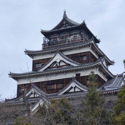Hiroshima Castle, rein bin ich erst später