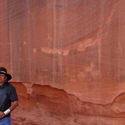 Petroglyphen der Anasazi, um 1300