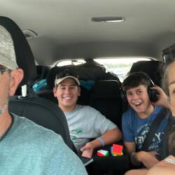 On the road again in unserem Hyundai Tucson