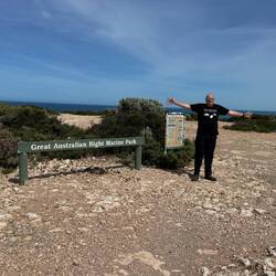 The first of 3 lookouts on the Great Australian Bight