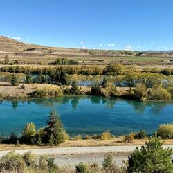 View of the campsite for tonight