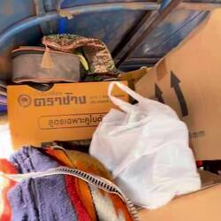 Our ride to get there was long, dusty, and cramped, but it was an adventure :)