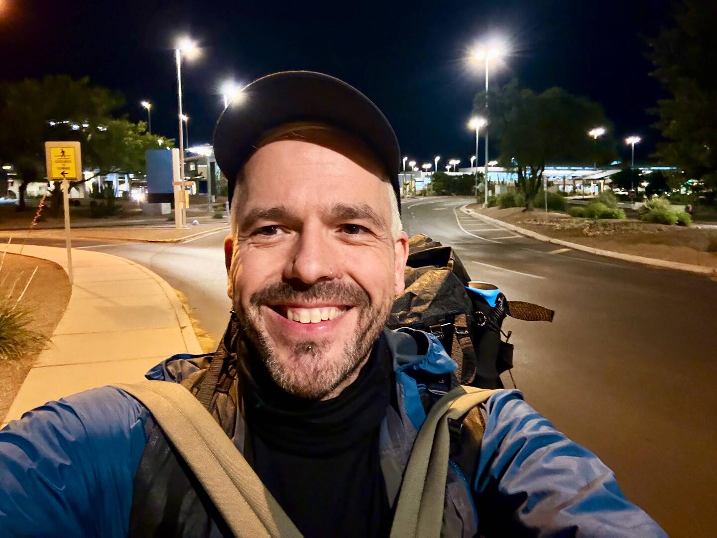 auf dem Weg zu meiner Unterkunft