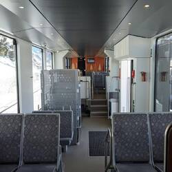 Interieur Gornergratbahn «Polaris»-Doppeltriebwagen (BJ 2022)