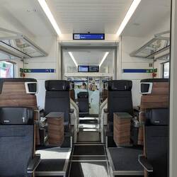 Interieur BLS Regionalzug