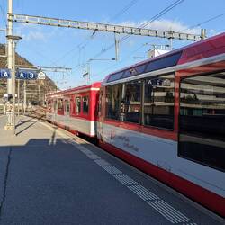 Matterhorn-Gotthard-Bahn nach Zermatt