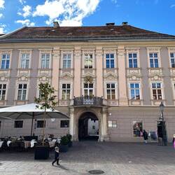 Palais Goess, ursprünglich zwei Häuser, 1734-1739 zum Stadtpalais des Freiherren von Goess vereinigt