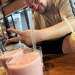 Meistens Kaffe getrunken