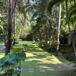 Der Garten unseres Resorts