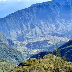 Sao Vicente von oben - dort waren wir gestern