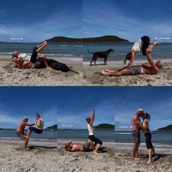 ..Spaß und Bewegung ist eine gute Kombi😂fast so gut wie WIR🥰😉😃