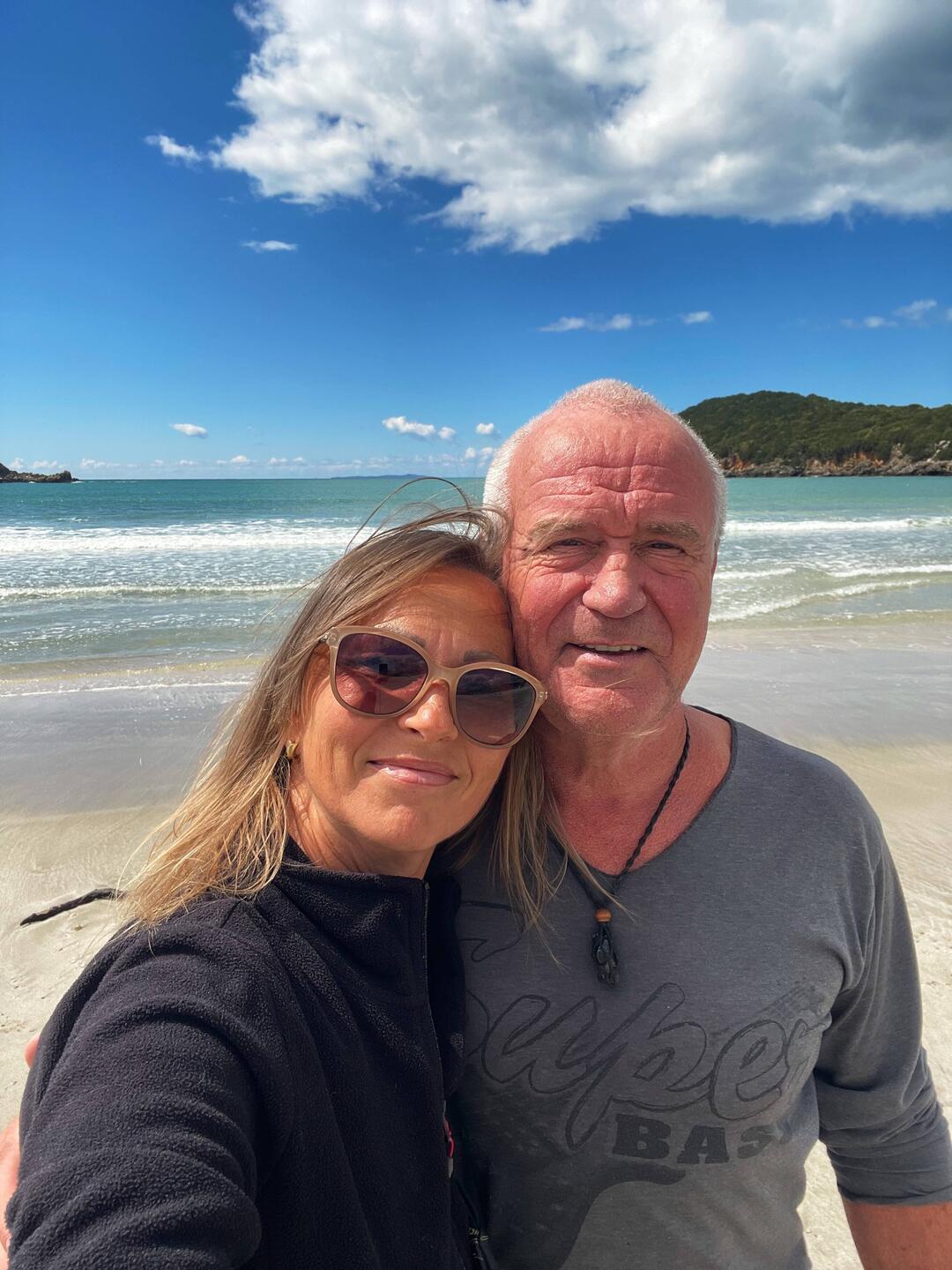 Am Strand von Ammoudia 🏖️❣️🇬🇷