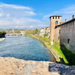 Blick auf Ponte della Vittoria