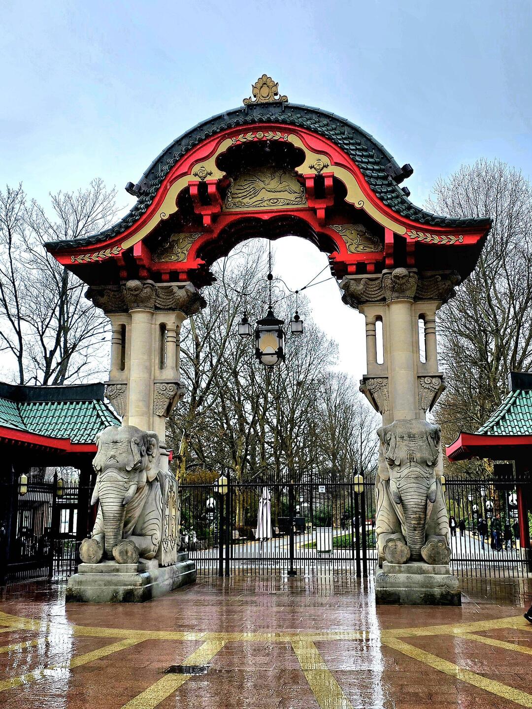 Elefantentor Eingang