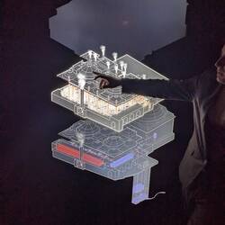 How the hot water gets around.