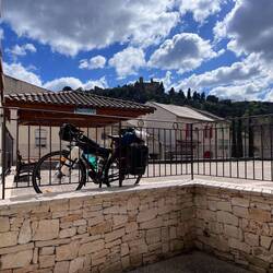 Une pause pique nique à Mondragon