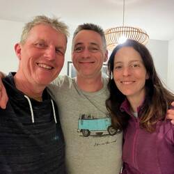 Encore y e soirée en bonne compagnie. Merci Debora et Hugo de votre accueil