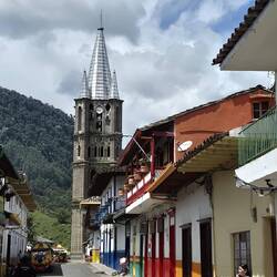 Wieder heil im Ort gelandet