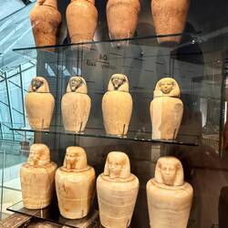 They stored their organs in these for the afterlife