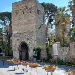 Villa Rufolo; entrance