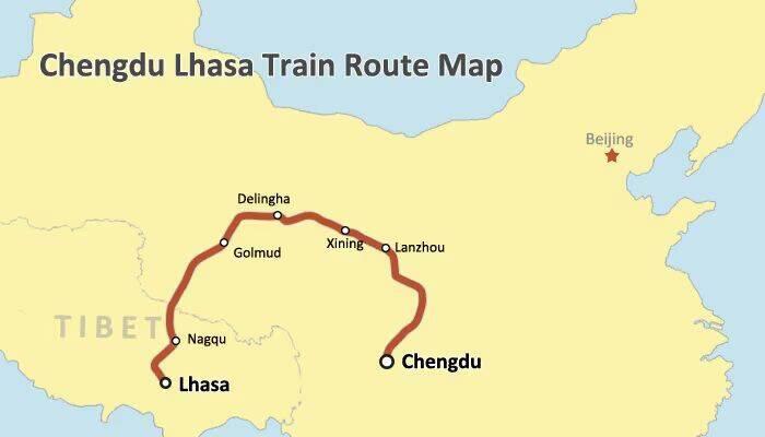 Railway across roof of the world