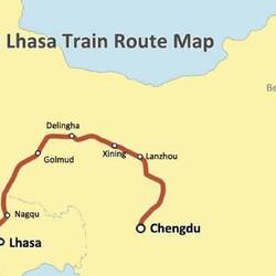 Railway across roof of the world