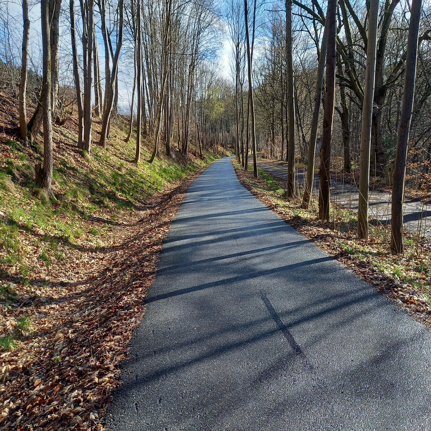 Rad weg nach Bischofsgrün