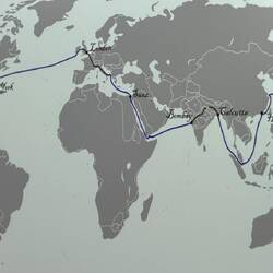 Phileas Fogg Route