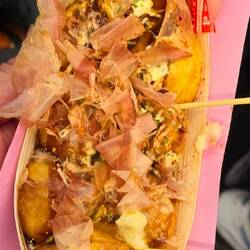 Octopus balls- cheesy deliciousness