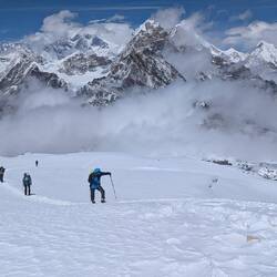 Kurz vor dem High Camp